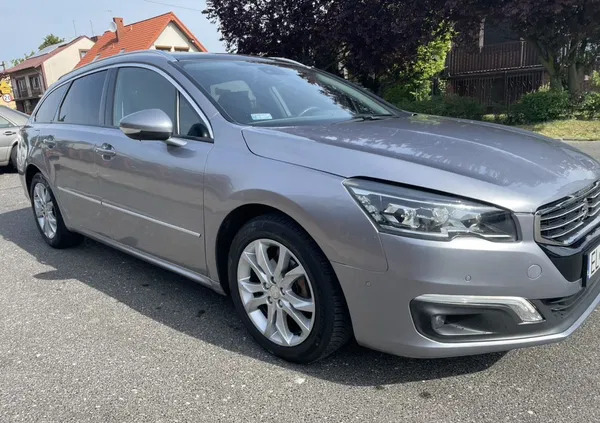 peugeot 508 Peugeot 508 cena 44900 przebieg: 139000, rok produkcji 2017 z Turek